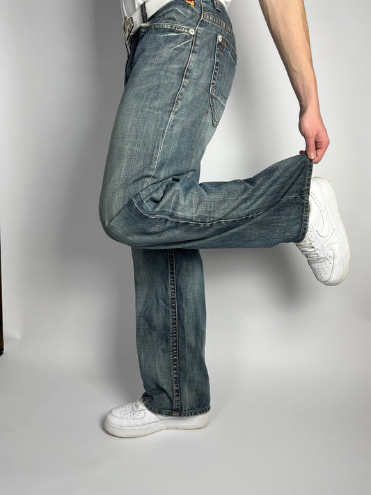 Y2K DOHC Revolution Jeans (L) - 1Limit